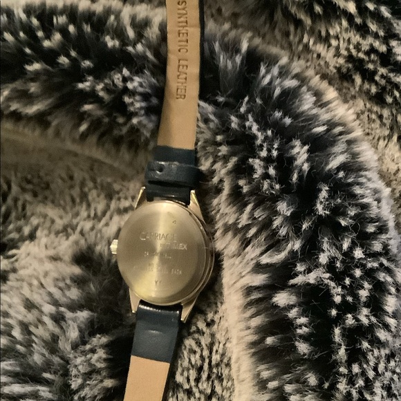 Timex, Carriage Women\'s watch. Blue face. Water resistant 30M. C2A871, CR 1216 main image 5